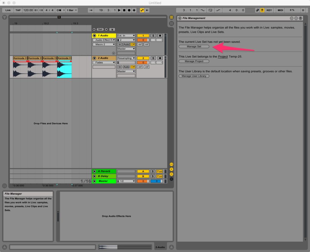 cymatics ableton tips