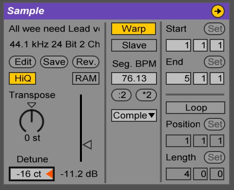 cymatics ableton color combinations