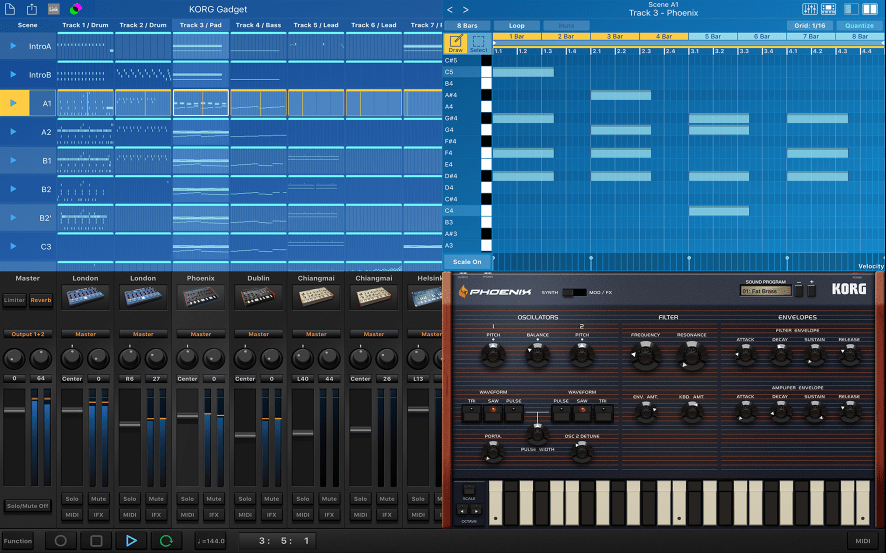 cymatics-synth app-korg gadget