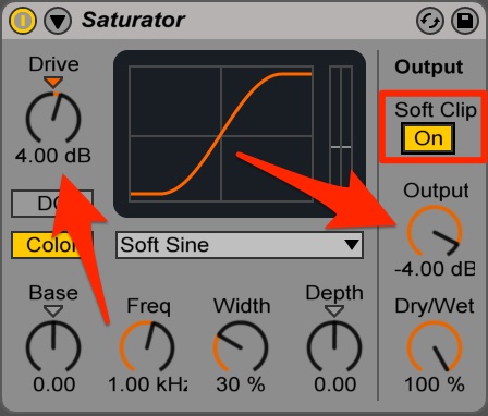 cymatics-how to make trap music-snare saturation